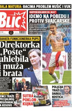 Blic - broj 7665, 19. jun 2018.