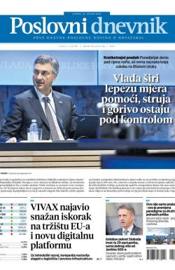 Poslovni Dnevnik - broj 5555, 24. mar 2026.