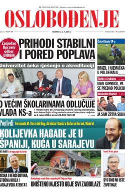 Oslobođenje - broj 24.277, 5. jul 2014.