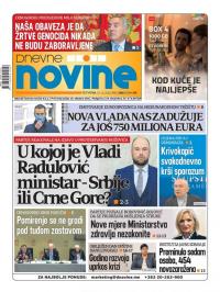 Dnevne novine - broj 2859, 10. dec 2020.