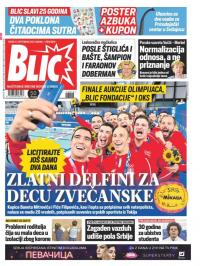 Blic - broj 8818, 15. sep 2021.