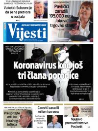 Vijesti - broj 7914, 17. apr 2020.