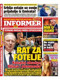 Informer - broj 4239, 24. mar 2026.