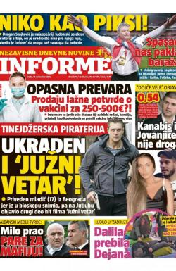 Informer - broj 2914, 17. nov 2021.