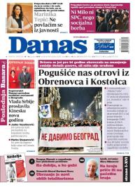 Danas - broj 8146-8147, 18. jan 2020.