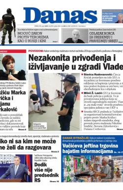 Danas - broj 9994, 19. avg 2025.