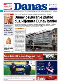 Danas - broj 6268, 27. nov 2014.