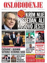 Oslobođenje - broj 24.171, 21. mar 2014.