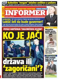 Informer CG - broj 1115, 28. dec 2015.