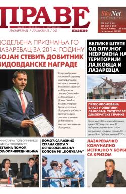Prave novine, Lazarevac - broj 95, 30. jun 2014.