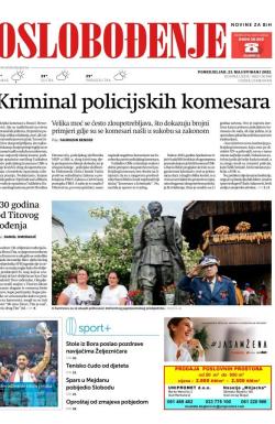 Oslobođenje - broj 26998, 23. maj 2022.