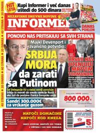 Informer - broj 1287, 22. jul 2016.