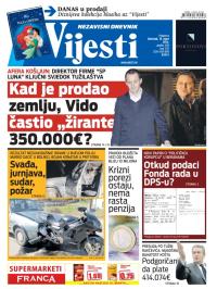 Vijesti - broj 5731, 13. mar 2014.