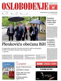 Oslobođenje - broj 26397, 6. jun 2020.