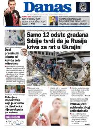 Danas - broj 9179, 16. dec 2022.