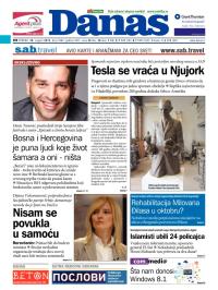 Danas - broj 5804, 20. avg 2013.