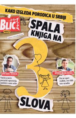 Blic - broj 6570, 31. maj 2015.