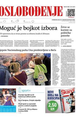 Oslobođenje - broj 28125, 26. jan 2026.