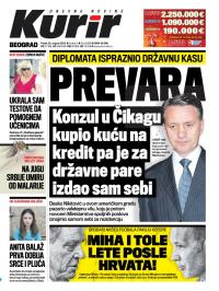Kurir - broj 3559, 23. avg 2013.