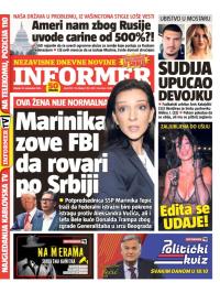 Informer - broj 4137, 18. nov 2025.