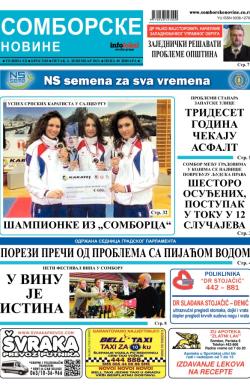 Somborske novine - broj 3102, 6. dec 2013.