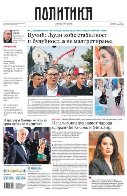 Politika - broj 40144, 8. sep 2025.