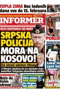Informer - broj 1749, 23. jan 2018.