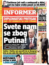 Informer - broj 755, 24. okt 2014.