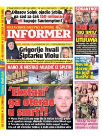Informer - broj 2955, 5. jan 2022.