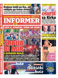 Informer - broj 4083, 15. sep 2025.