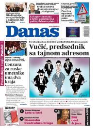 Danas - broj 9073, 13. avg 2022.