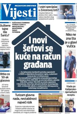 Vijesti - broj 9063, 12. jul 2023.