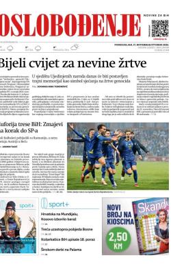 Oslobođenje - broj 28068, 17. nov 2025.