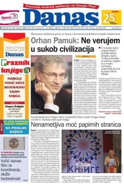 Danas - broj 6965, 24. okt 2016.