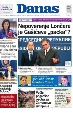 Danas - broj 8634, 20. maj 2021.