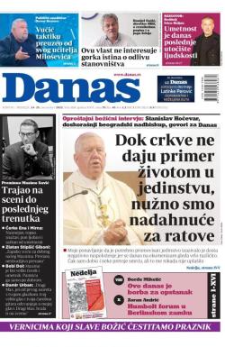 Danas - broj 9186, 24. dec 2022.