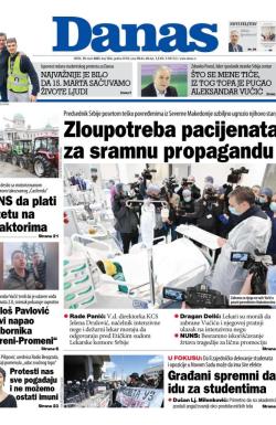 Danas - broj 9866, 19. mar 2025.