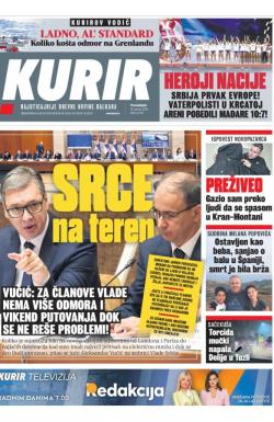Kurir - broj 4276, 26. jan 2026.