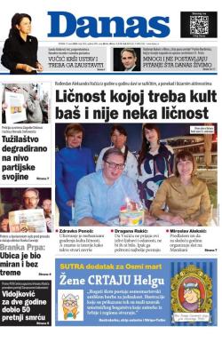 Danas - broj 9245, 7. mar 2023.
