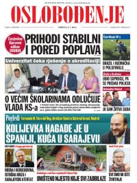 Oslobođenje - broj 24.277, 5. jul 2014.