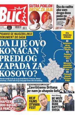 Blic - broj 8680, 28. apr 2021.