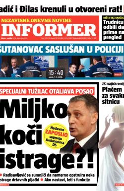 Informer - broj 105, 8. sep 2012.
