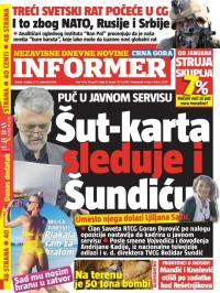 Informer CG - broj 1402, 3. dec 2016.