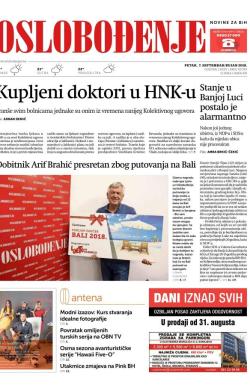 Oslobođenje - broj 25783, 7. sep 2018.