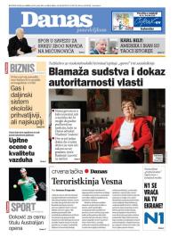 Danas - broj 8148, 20. jan 2020.