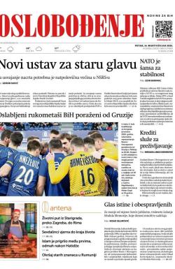 Oslobođenje - broj 27860, 14. mar 2025.