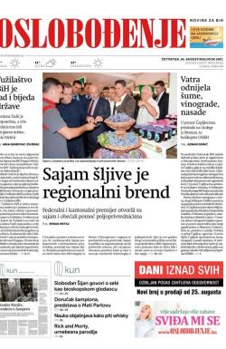 Oslobođenje - broj 25412, 24. avg 2017.
