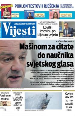 Vijesti - broj 8273, 19. apr 2021.