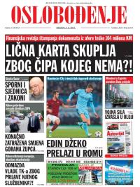 Oslobođenje - broj 24.673, 5. avg 2015.