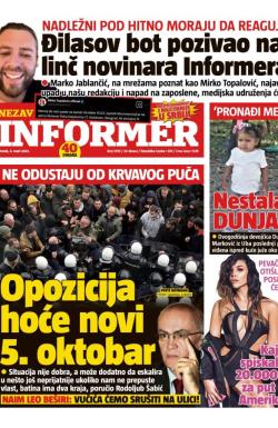 Informer - broj 3919, 4. mar 2025.